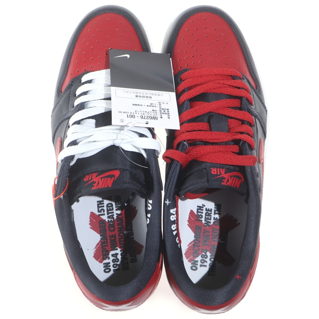 NIKE(ナイキ) AIR JORDAN 1 RETRO LOW OG Banned IW6276-001 エアジョーダン レトロ ロー バーンド ローカットスニーカー シューズ ブラック/レッド US9.5/27.5cm