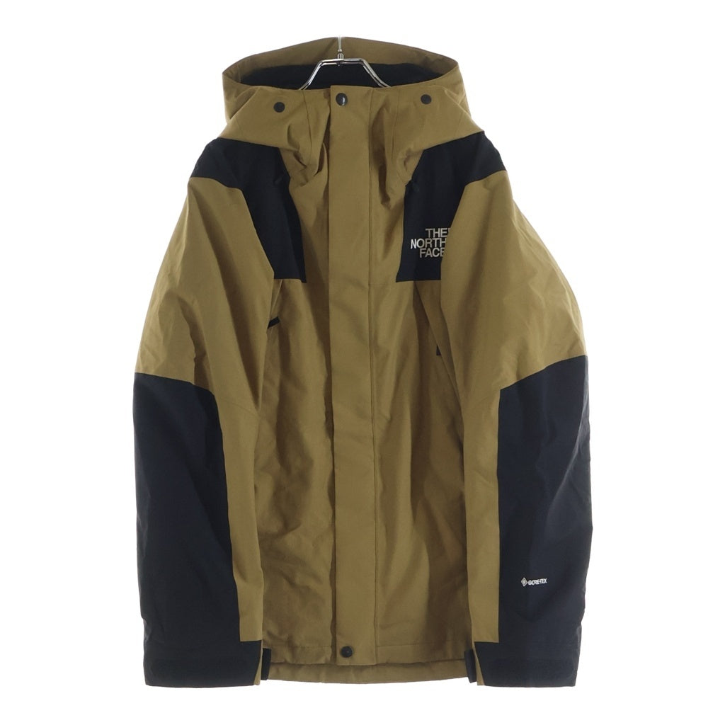 THE NORTH FACE(ザノースフェイス) MOUNTAIN JACKET ロゴ刺繍 ナイロンマウンテンジャケット ブラウン/ブラック NP61800