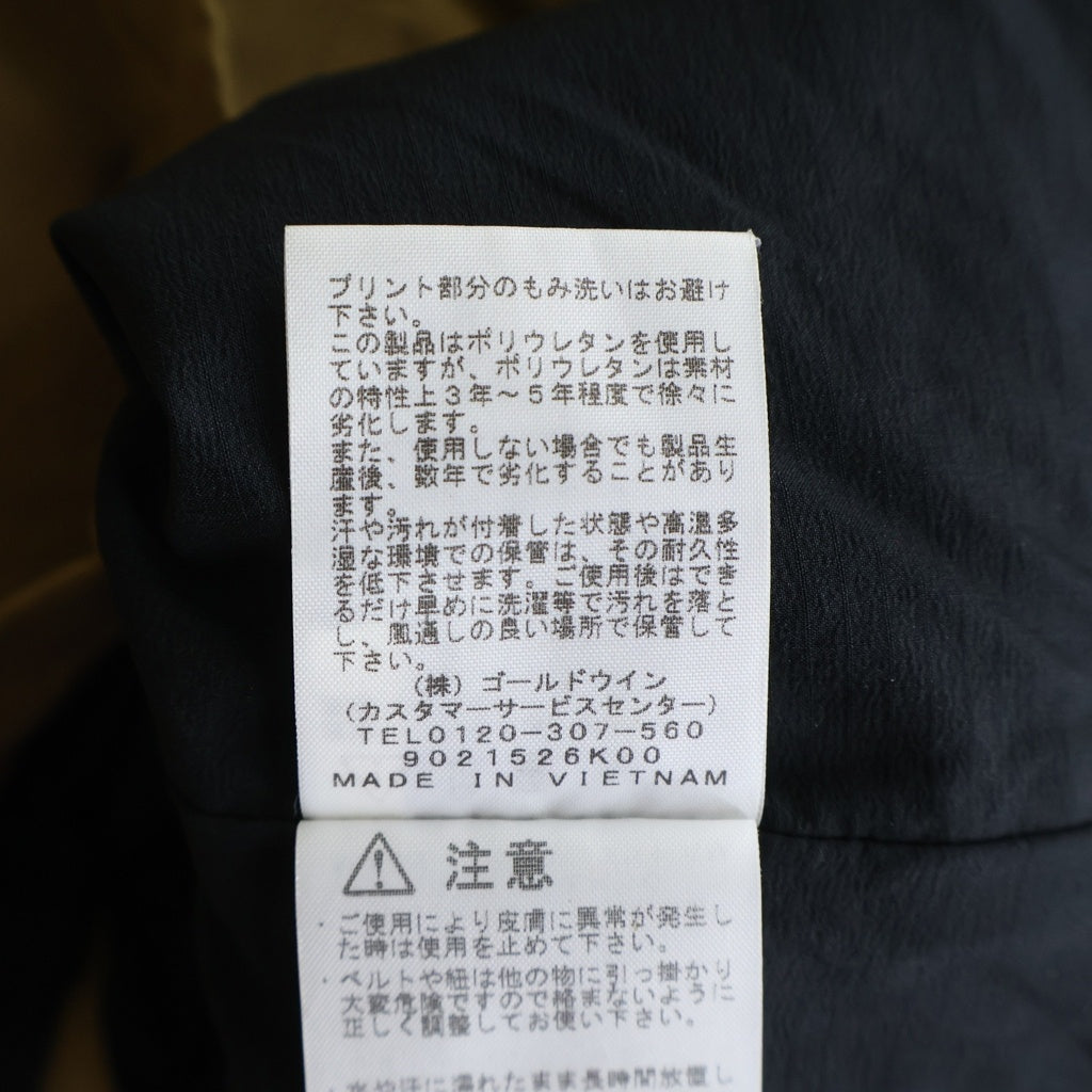 THE NORTH FACE(ザノースフェイス) MOUNTAIN JACKET ロゴ刺繍 ナイロンマウンテンジャケット ブラウン/ブラック NP61800