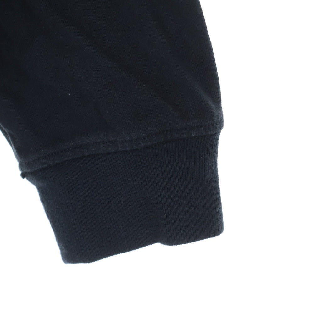 STONE ISLAND(ストーンアイランド) Long Sleeve Sweat ロゴワッペン付き クルーネック 長袖Tシャツ ブラック 731564450