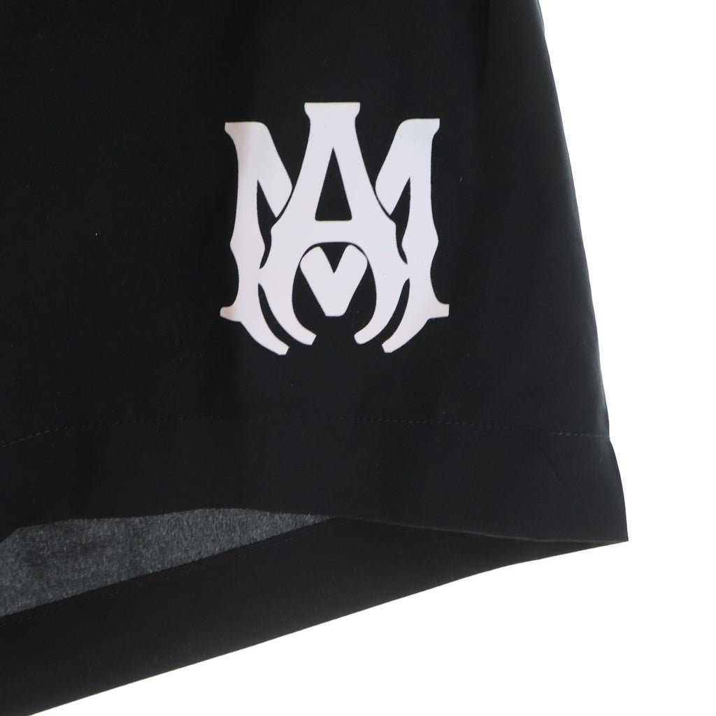 AMIRI(アミリ) MA CORE LOGO TRUNK AMBOSW1011 MAロゴ ロゴ トラックパンツ ハーフパンツ ブラック