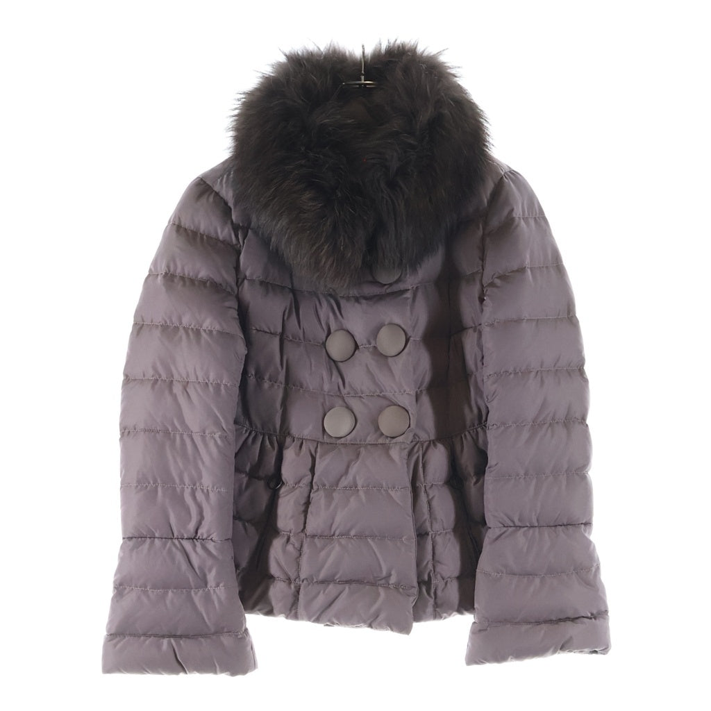MONCLER(モンクレール) KELLYFUR GIUBBOTTO 020934539690 53083 ケリーファージュボット ナイロンダウンジャケット レディース パープル