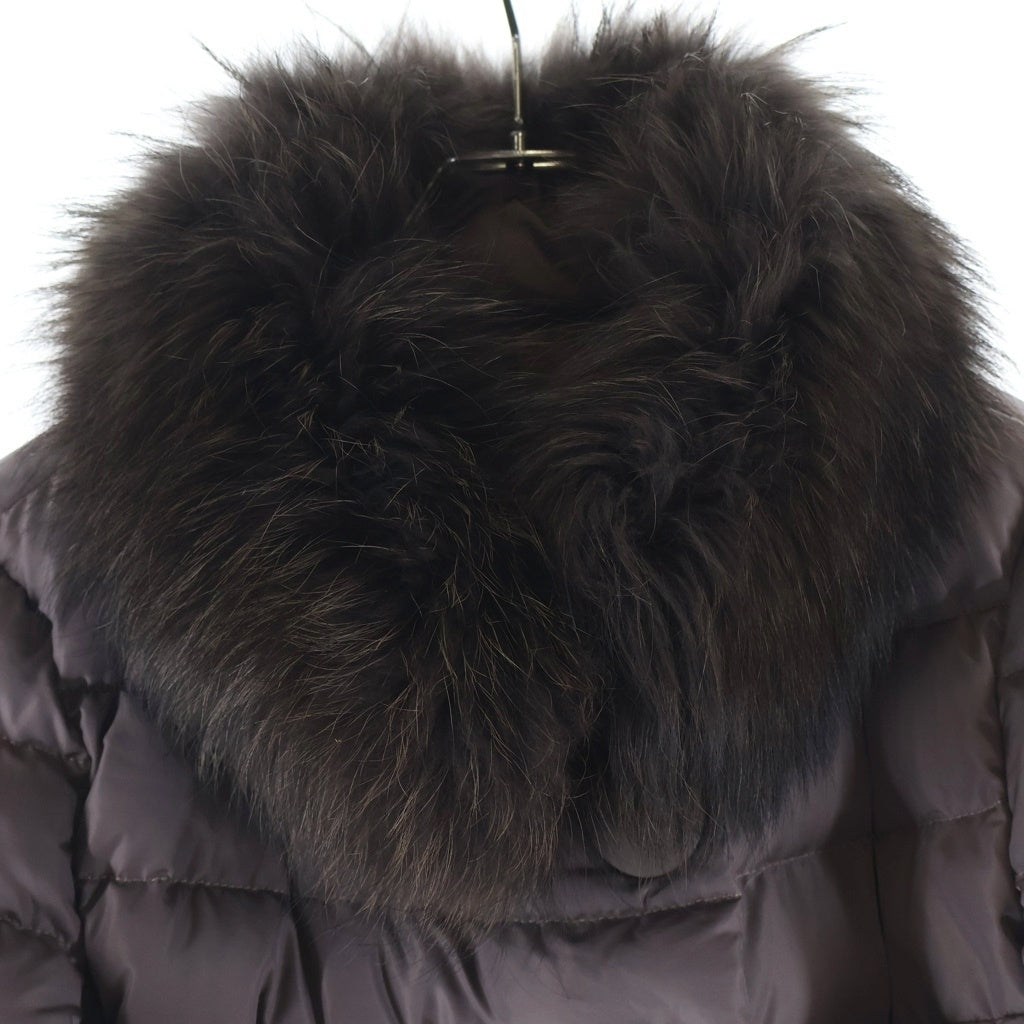 MONCLER(モンクレール) KELLYFUR GIUBBOTTO 020934539690 53083 ケリーファージュボット ナイロンダウンジャケット レディース パープル