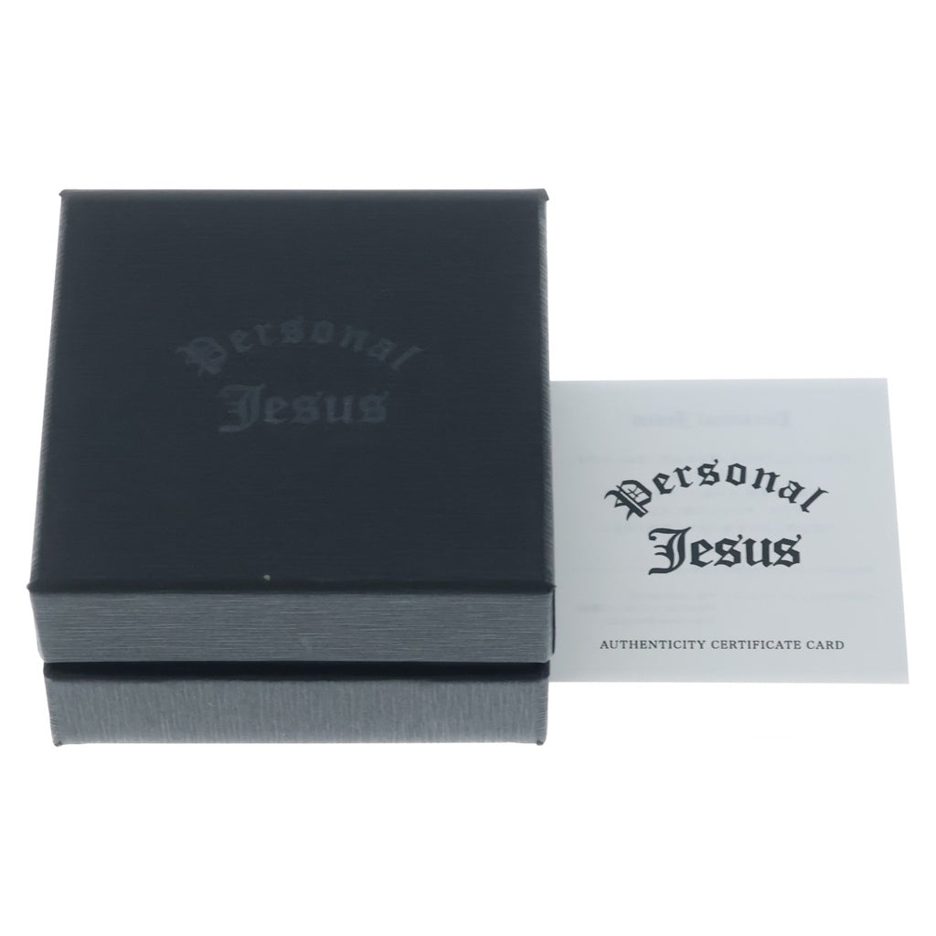 Personal Jesus(パーソナルジーザス) PJ DAGGER X THORN CROSS DOUBLE CHARM PJダガー ソーンクロス ダブルチャーム ネックレス シルバー レディース