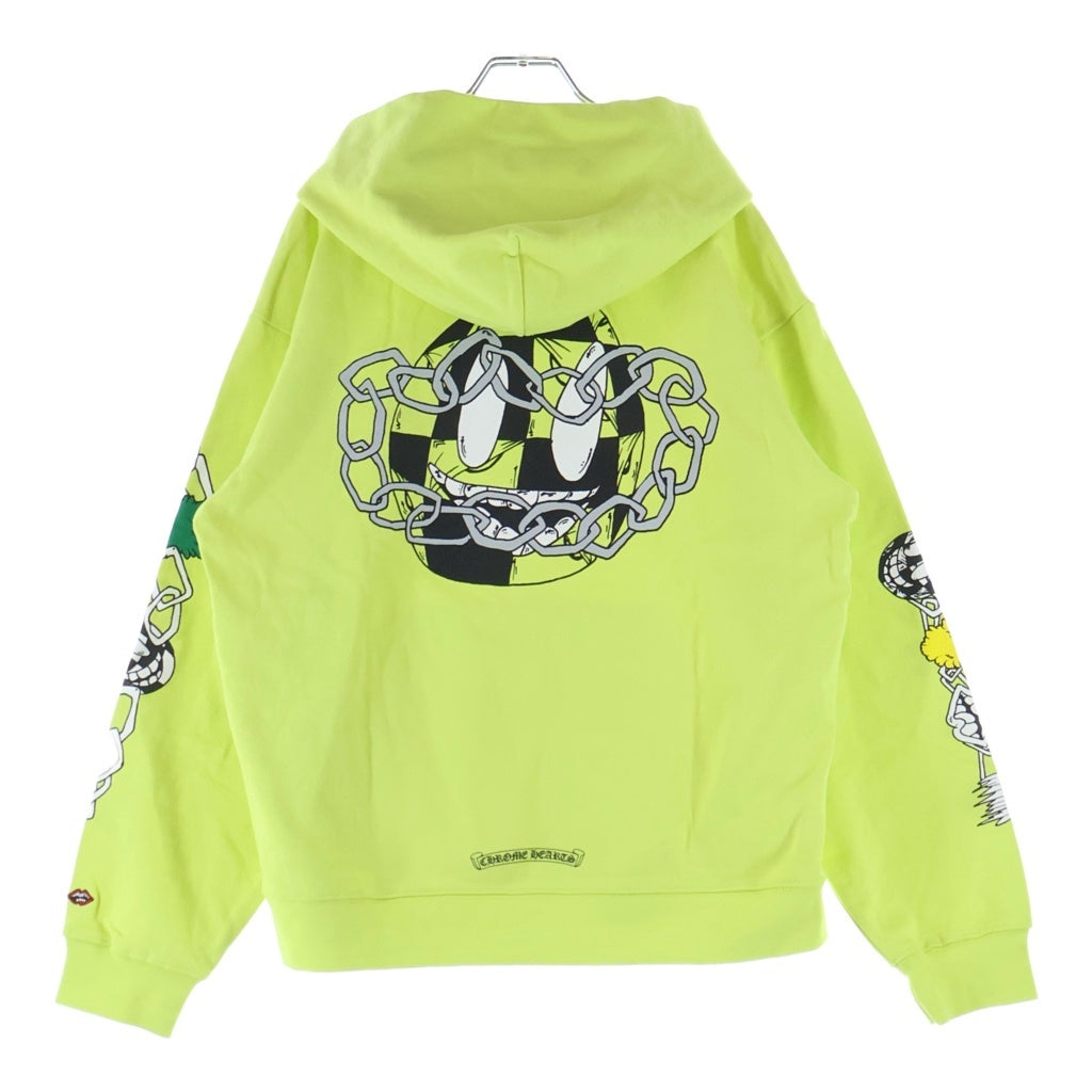 CHROME HEARTS(クロムハーツ) ×MATTY BOY PPO CHAIN GAME Pullover Hoodie マッティボーイ プルオーバーパーカー フーディー イエロー