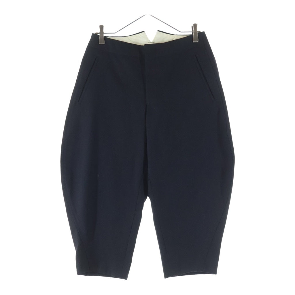 COMME des GARCONS HOMME PLUS(コムデギャルソンオムプリュス) Wool Sarrouel Pants Slacks ジップフライ ウール サルエル スラックスパンツ ブラック PA-P016
