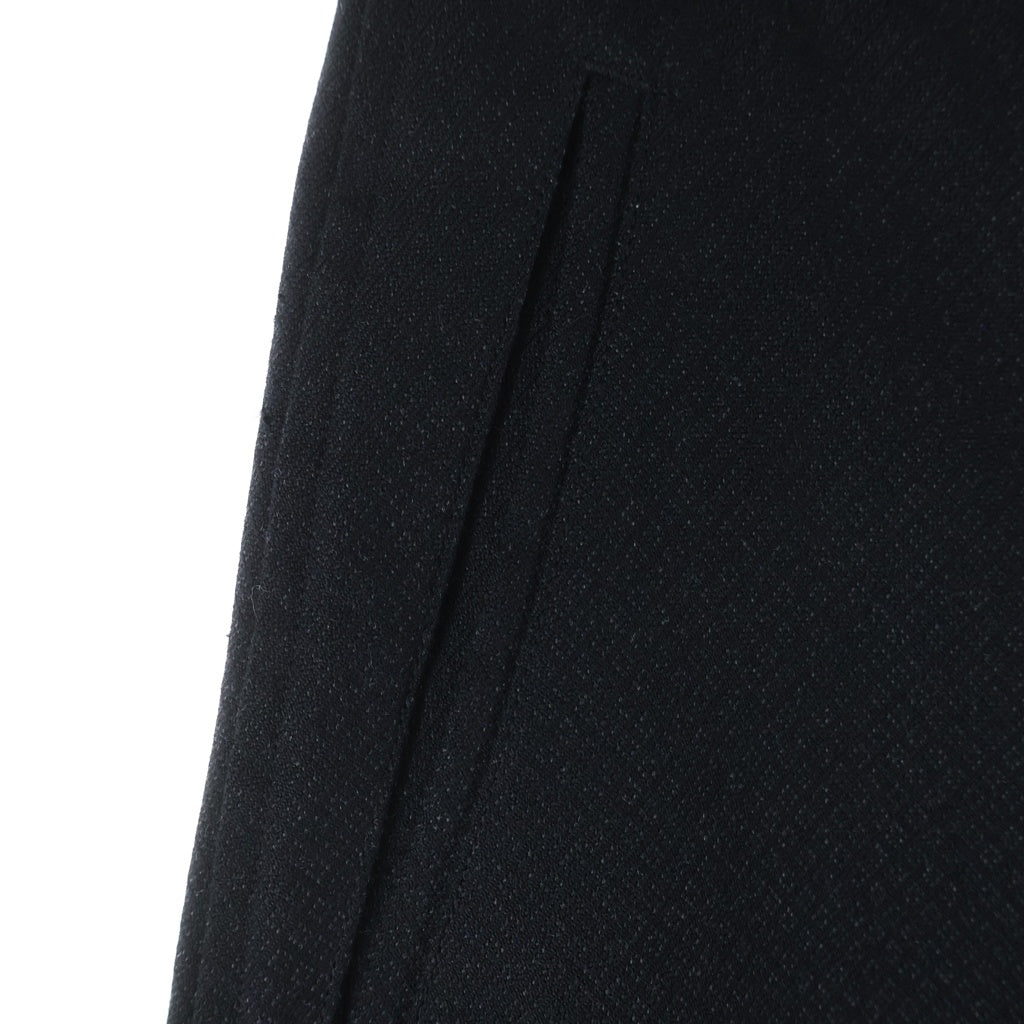 COMME des GARCONS HOMME PLUS(コムデギャルソンオムプリュス) Wool Sarrouel Pants Slacks ジップフライ ウール サルエル スラックスパンツ ブラック PA-P016