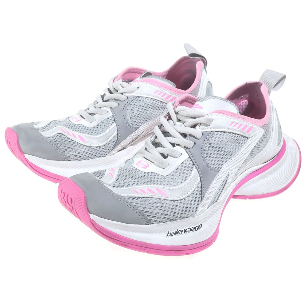 BALENCIAGA(バレンシアガ) Circuit Sneaker 793944 メッシュ サーキットスニーカー シューズ グレー/ピンク US9/26.0cm