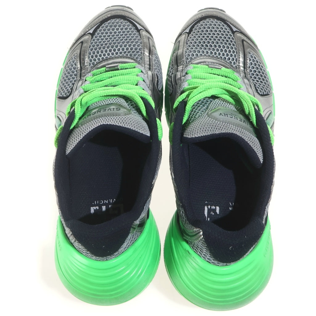 GIVENCHY(ジバンシィ) TK-MX Runner BH008MH1FN 363 ランナー ローカットスニーカー シューズ グレー/グリーン