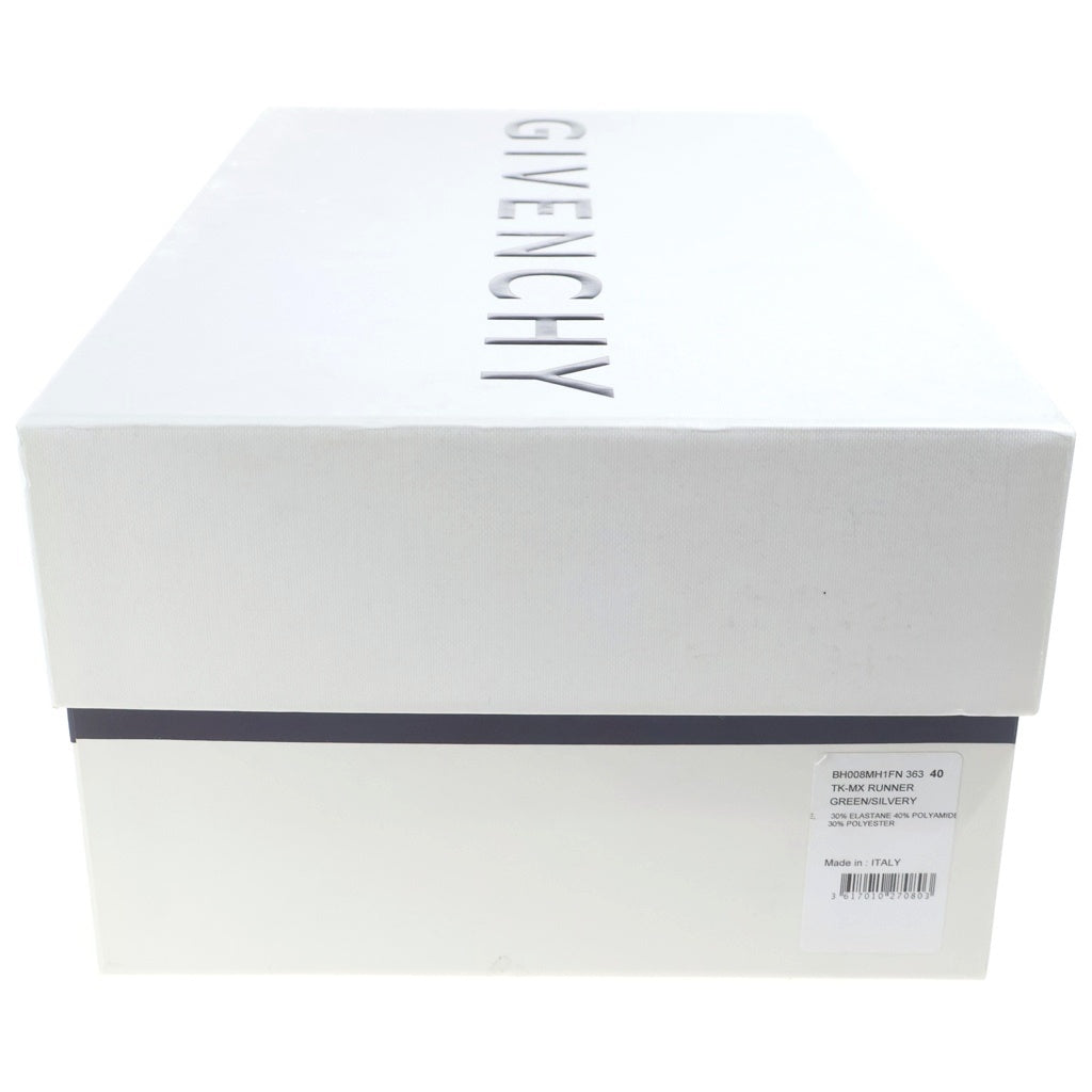 GIVENCHY(ジバンシィ) TK-MX Runner BH008MH1FN 363 ランナー ローカットスニーカー シューズ グレー/グリーン