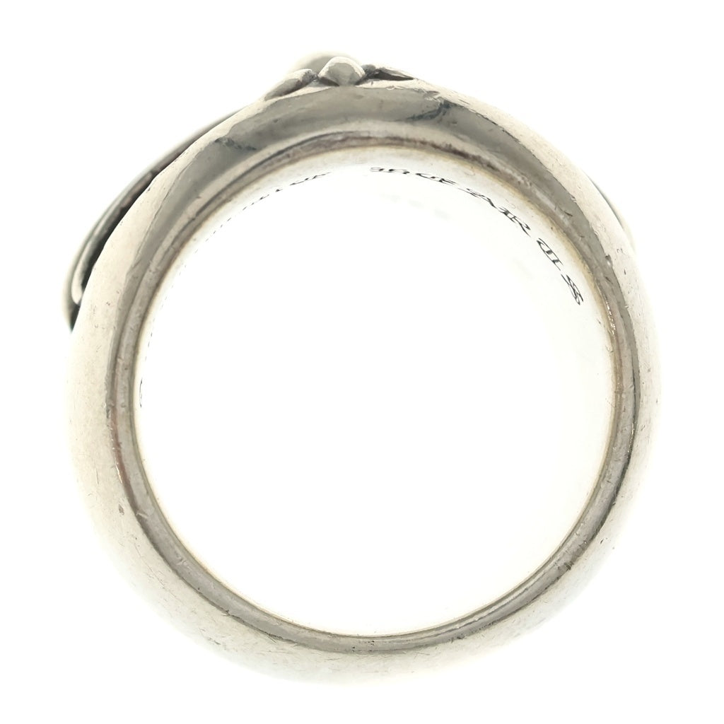 CHROME HEARTS(クロムハーツ) CLASSIC OVAL クラシックオーバルクロス リング シルバー BCA340