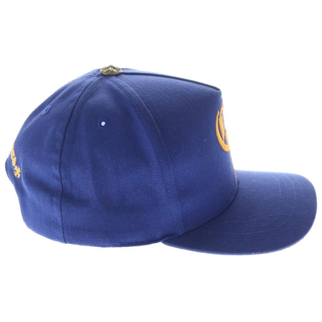 CHROME HEARTS(クロムハーツ) TRUCKER CAP CHロゴ刺繍 トラッカーキャップ 帽子 ブルー/イエロー