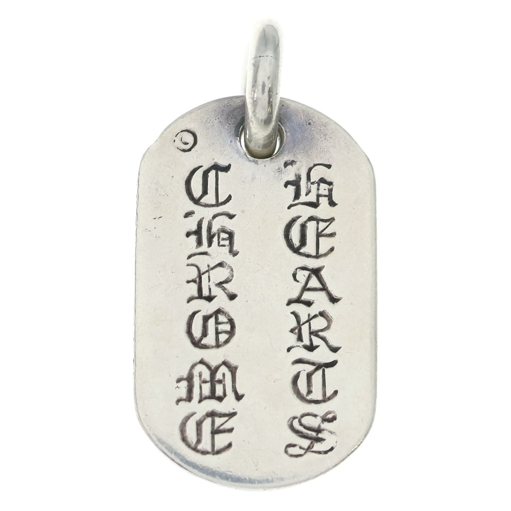 CHROME HEARTS(クロムハーツ) RAISED STAR DOGTAG NYC限定 レイズドスター ドッグタグ ペンダントトップ シルバー