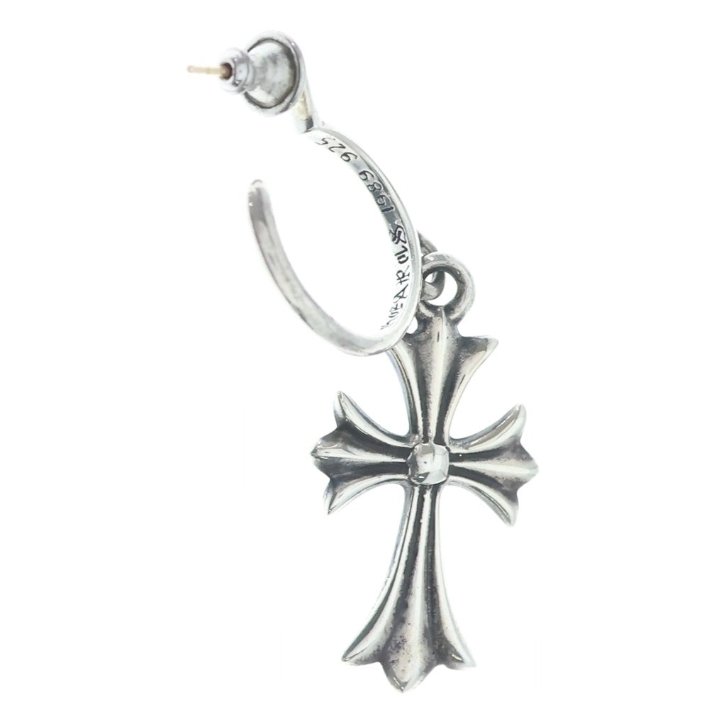 CHROME HEARTS(クロムハーツ) TINY CH CROSS タイニーCHクロス フープピアス シルバー BCA115