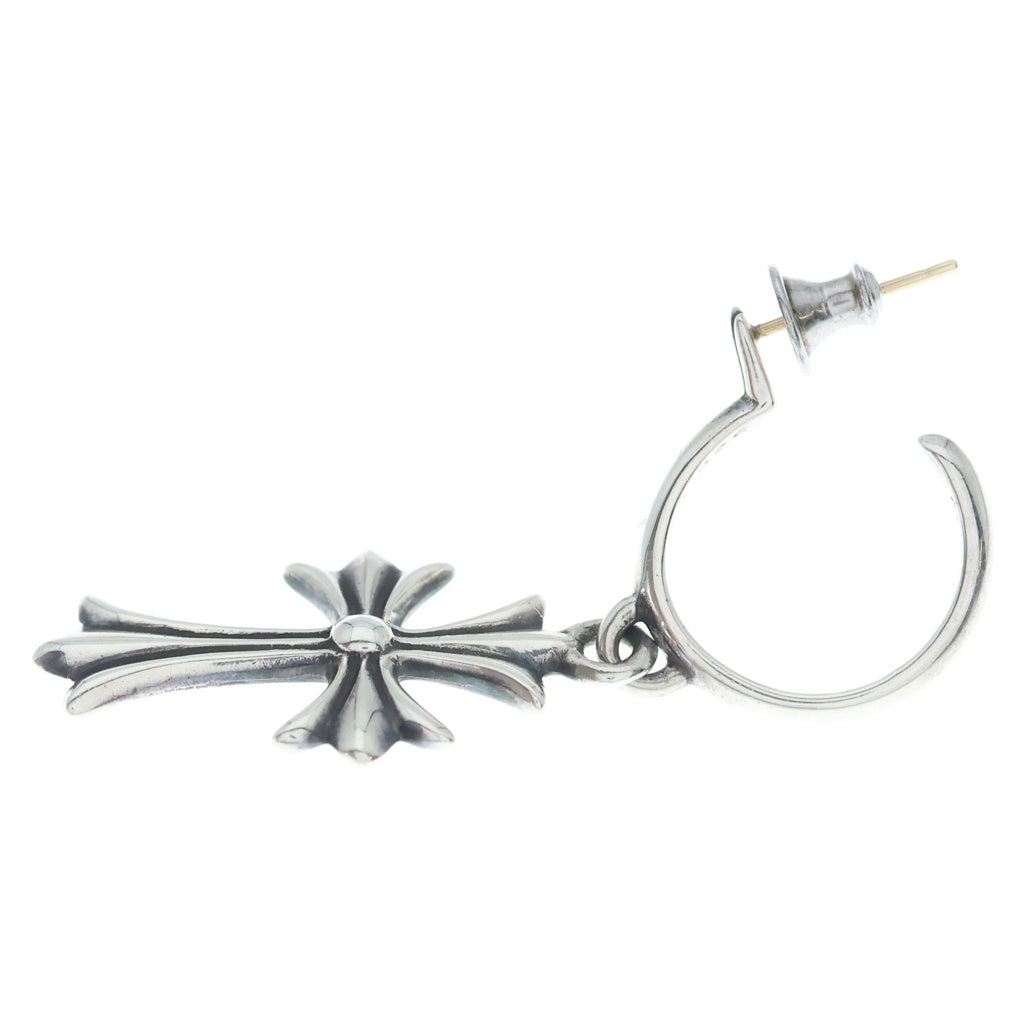 CHROME HEARTS(クロムハーツ) TINY CH CROSS タイニーCHクロス フープピアス シルバー BCA115