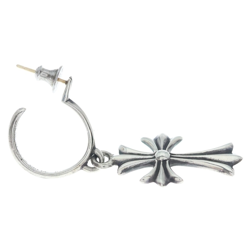 CHROME HEARTS(クロムハーツ) TINY CH CROSS タイニーCHクロス フープピアス シルバー BCA115