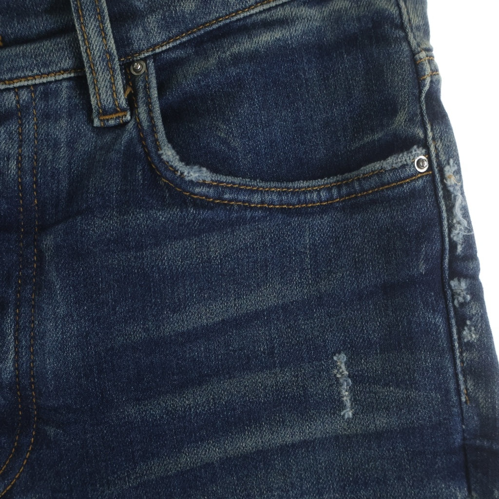 AMIRI(アミリ) MX1 ダメージ加工 スキニーデニムパンツ インディゴ
