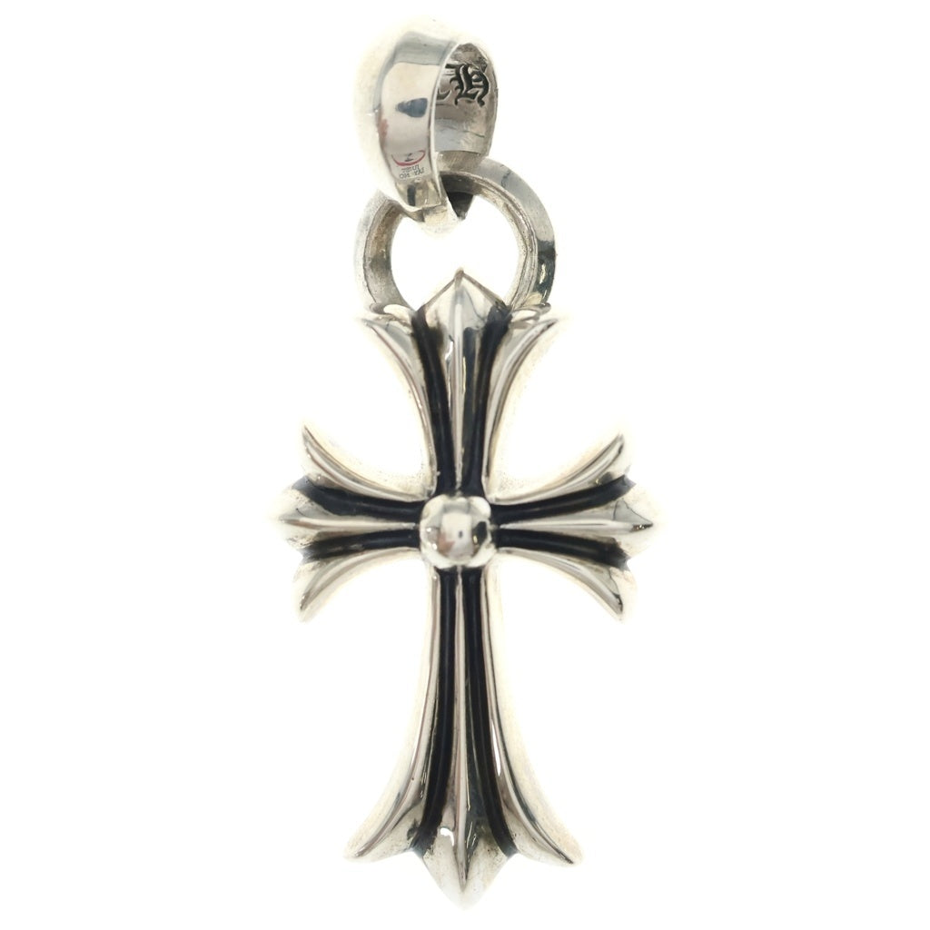 CHROME HEARTS(クロムハーツ) CH CRS SML W/BALE Wベイル スモールCHクロス ペンダントトップ シルバー BCA218