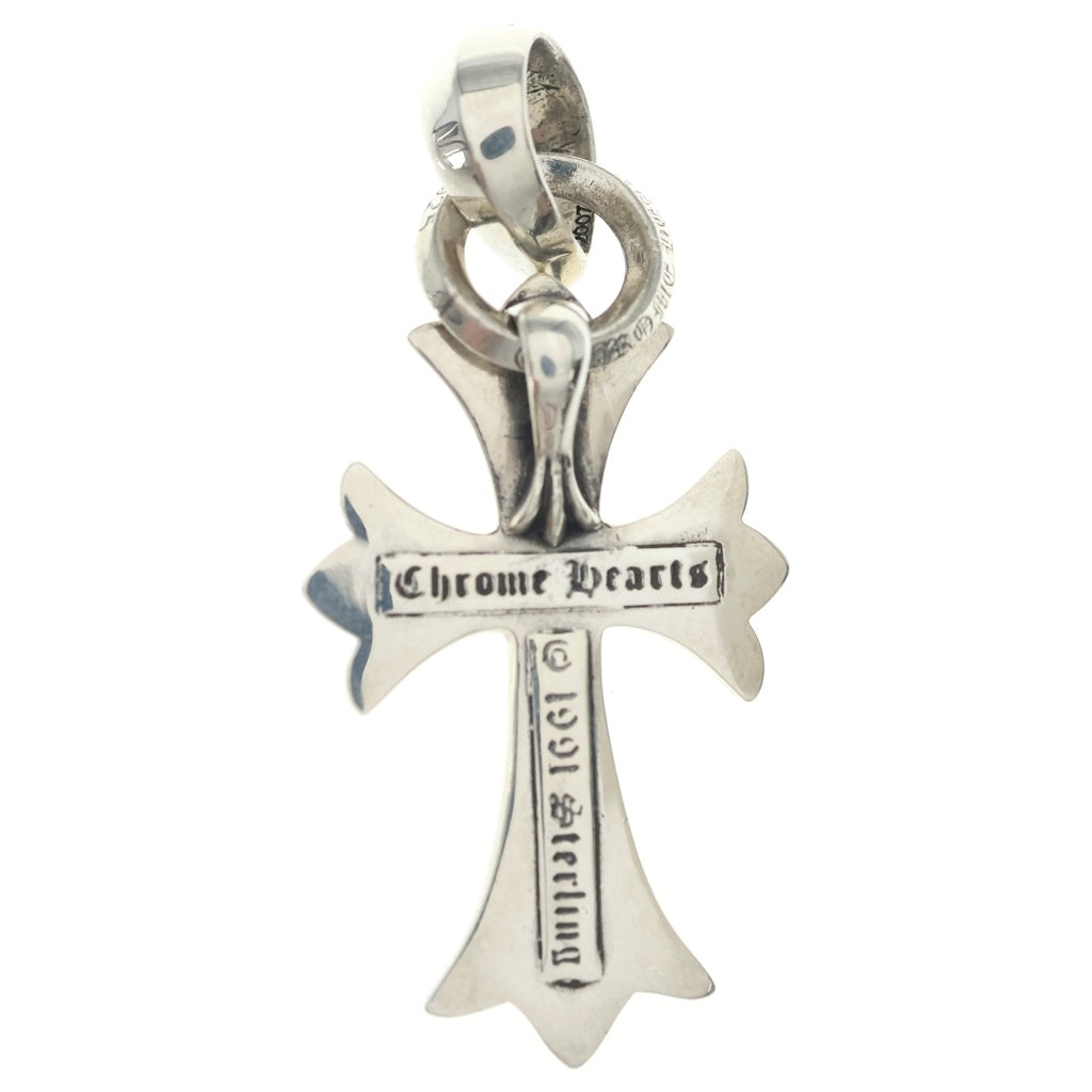CHROME HEARTS(クロムハーツ) CH CRS SML W/BALE Wベイル スモールCHクロス ペンダントトップ シルバー BCA218