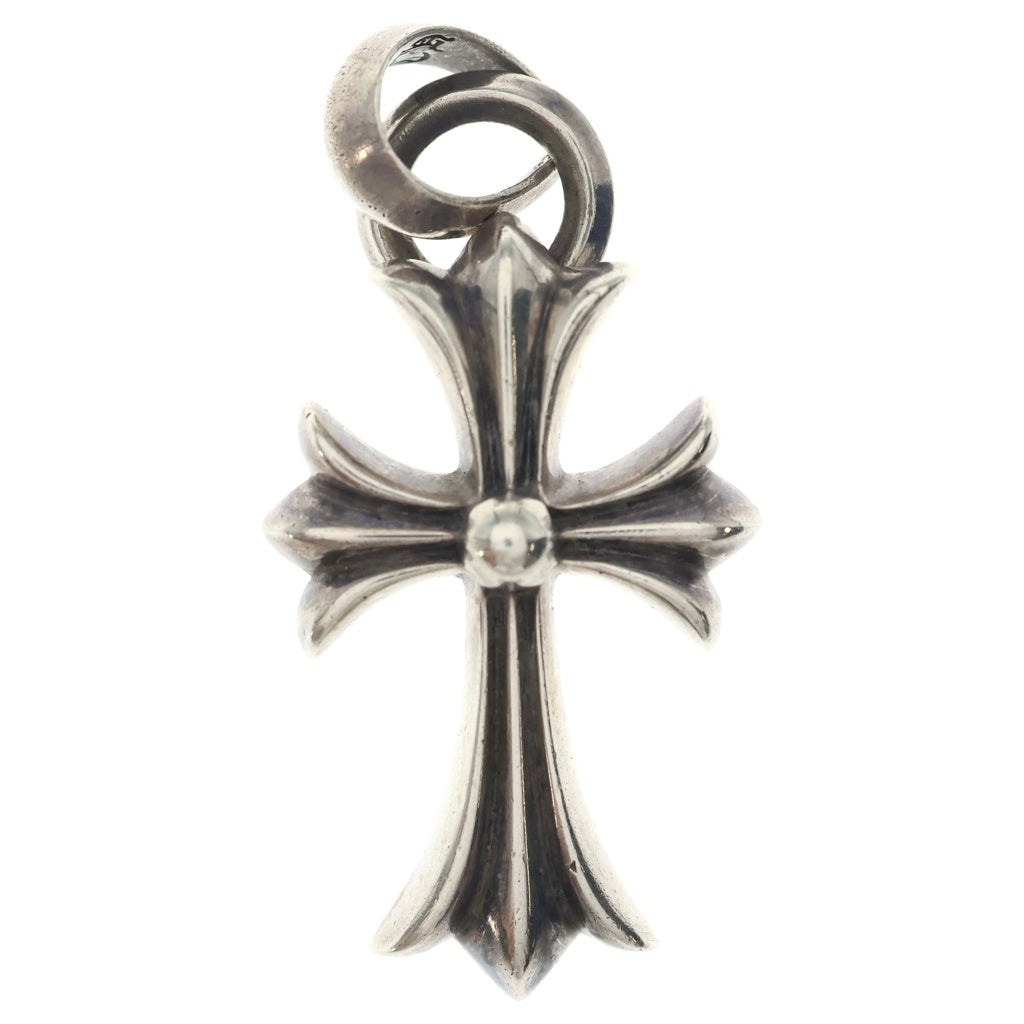 CHROME HEARTS(クロムハーツ) CH CRS SML W/BALE Wベイル スモールCHクロス ペンダントトップ シルバー BCA218