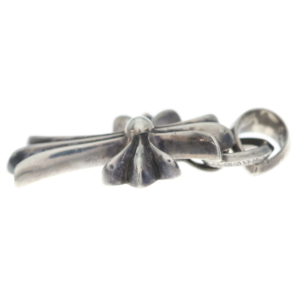 CHROME HEARTS(クロムハーツ) CH CRS SML W/BALE Wベイル スモールCHクロス ペンダントトップ シルバー BCA218