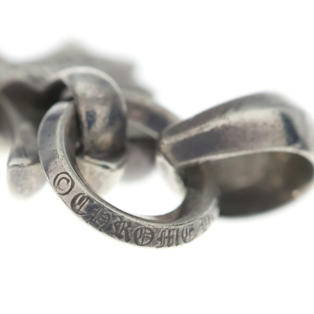 CHROME HEARTS(クロムハーツ) CH CRS SML W/BALE Wベイル スモールCHクロス ペンダントトップ シルバー BCA218