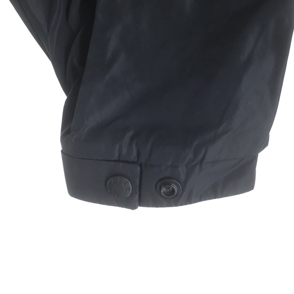 MONCLER(モンクレール) CHAPON GIUBOTTO ロゴワッペン付き ジップアップ ナイロンジャケット ブラック I10931A00105