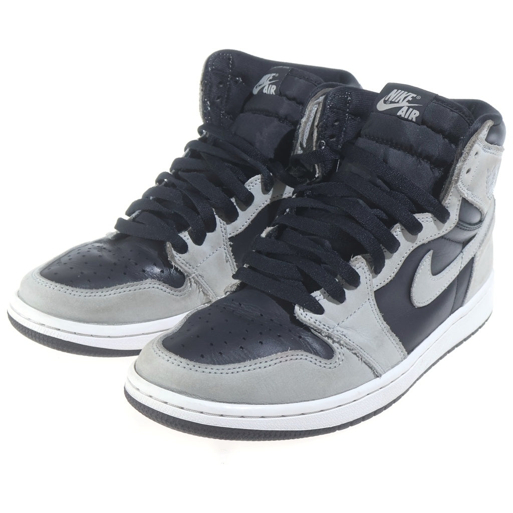 NIKE(ナイキ) AIR JORDAN 1 High OG Shadow 2.0 555088-035 エアジョーダン1 ハイ シャドウ2.0 ハイカットスニーカー シューズ ブラック/グレー US9/27.0cm