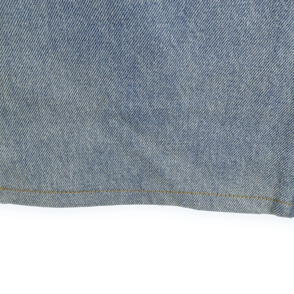 LOUIS VUITTON(ルイヴィトン) 19AW Flared Denim Pants ジップアップ フレアデニムパンツ ブルー HHD41WLVP