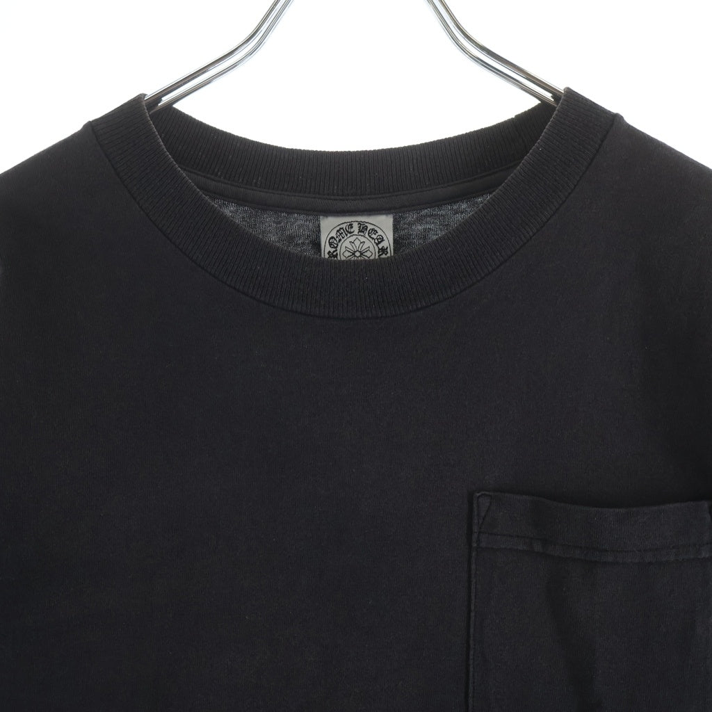 CHROME HEARTS(クロムハーツ) OLD FLORAL TEE オールド バックスクロールラベル フローラルクロス 半袖Tシャツ カットソー ブラック