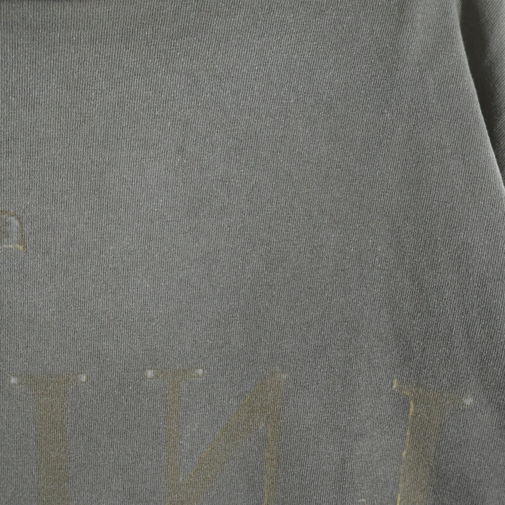 SAINT MICHAEL(セントマイケル) 22AW ×VLONE VL_LS TEE MARIA ヴィーロン ヴィンテージ加工 両面プリント 長袖Tシャツ カットソー グレー SM-A22-0000-076