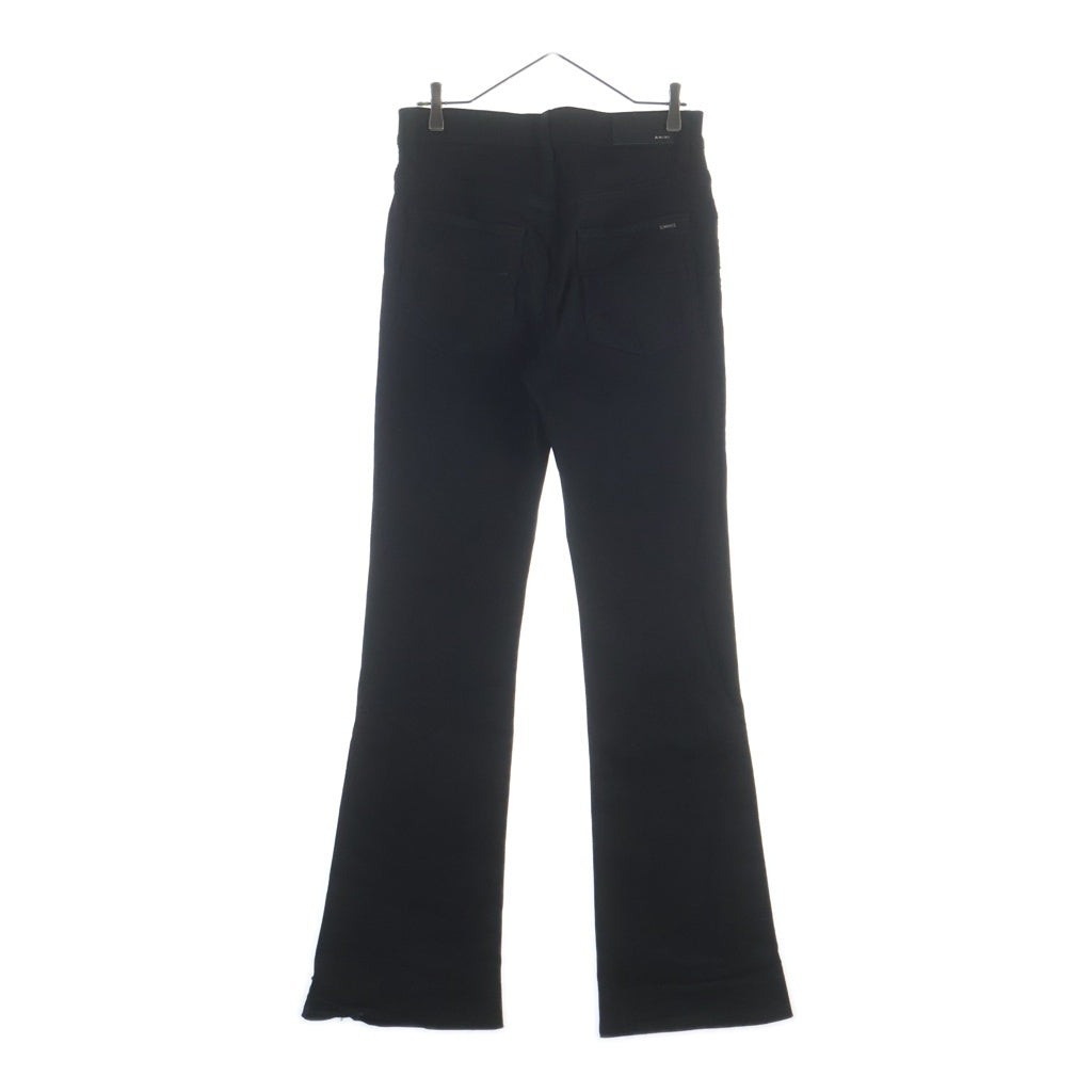 AMIRI(アミリ) STACK FLAIR PANTS スタックフレア ダメージ加工 デニムパンツ インディゴブラック