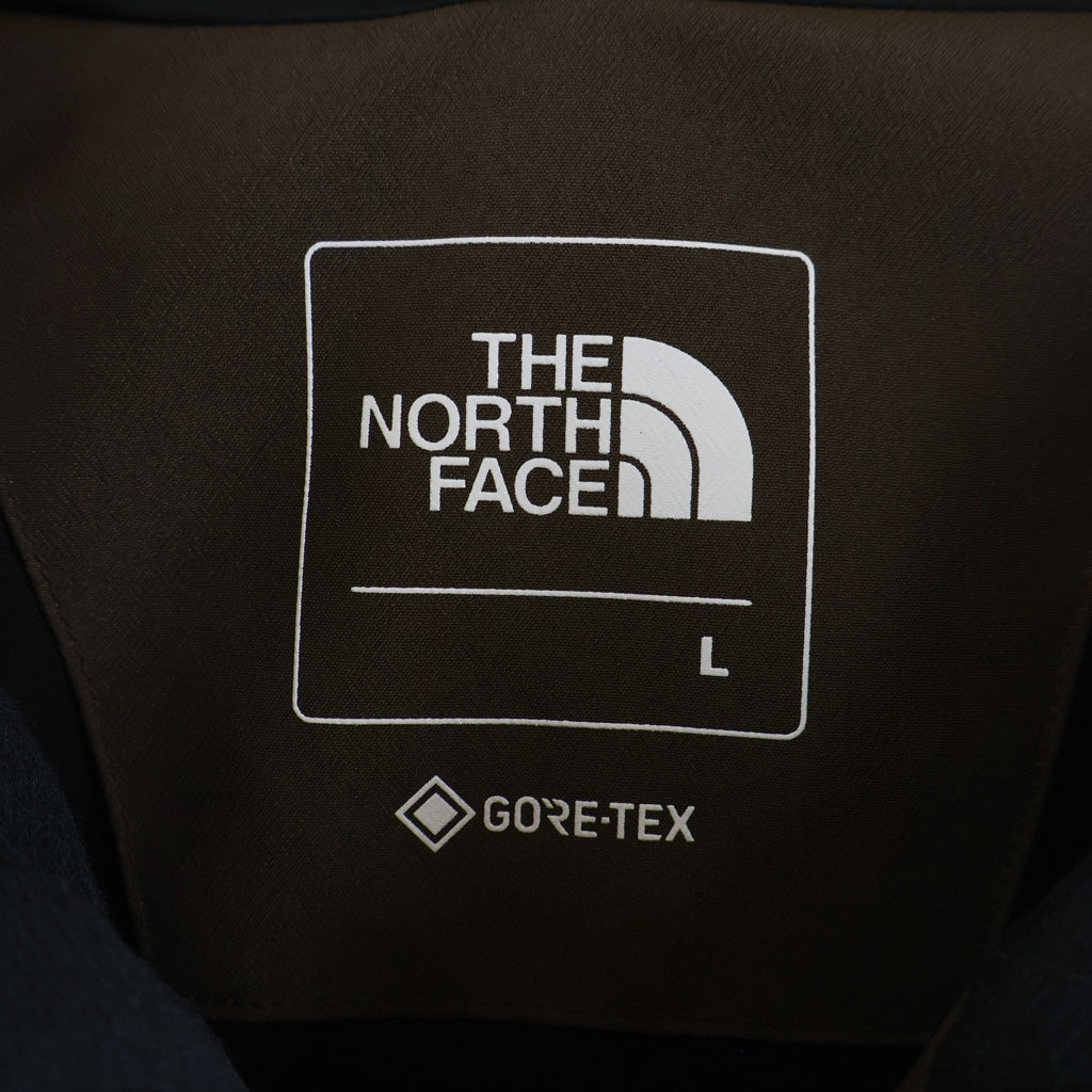 THE NORTH FACE(ザノースフェイス) GORE-TEX MOUNTAIN JACKET ゴアテックス ロゴ刺繍 ナイロン マウンテンジャケット ブラウン/ブラック NP61800