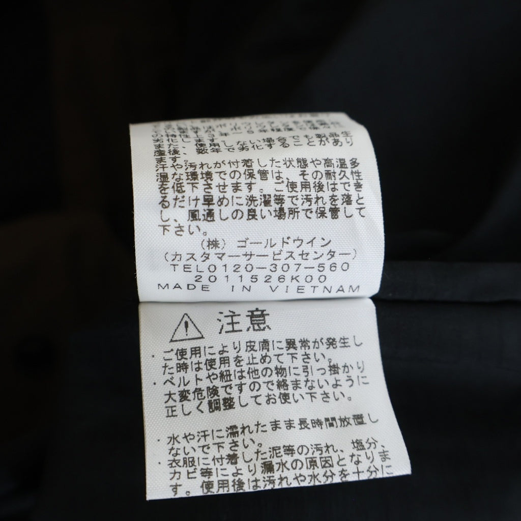 THE NORTH FACE(ザノースフェイス) GORE-TEX MOUNTAIN JACKET ゴアテックス ロゴ刺繍 ナイロン マウンテンジャケット ブラウン/ブラック NP61800