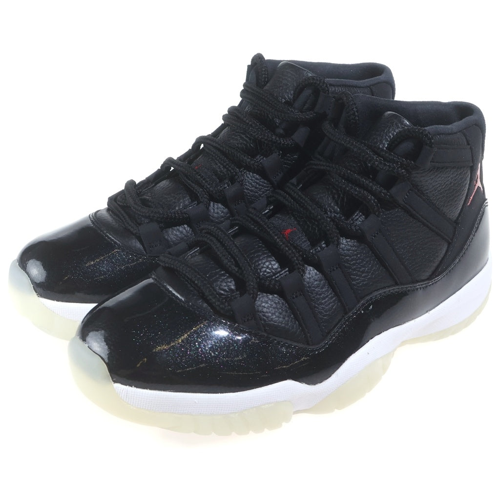 NIKE(ナイキ) 【観賞用 2015年製】 AIR JORDAN 11 RETRO 72-10 エアジョーダン11 レトロ ハイカットスニーカー ブラック US9.5/27.5cm 378037-002