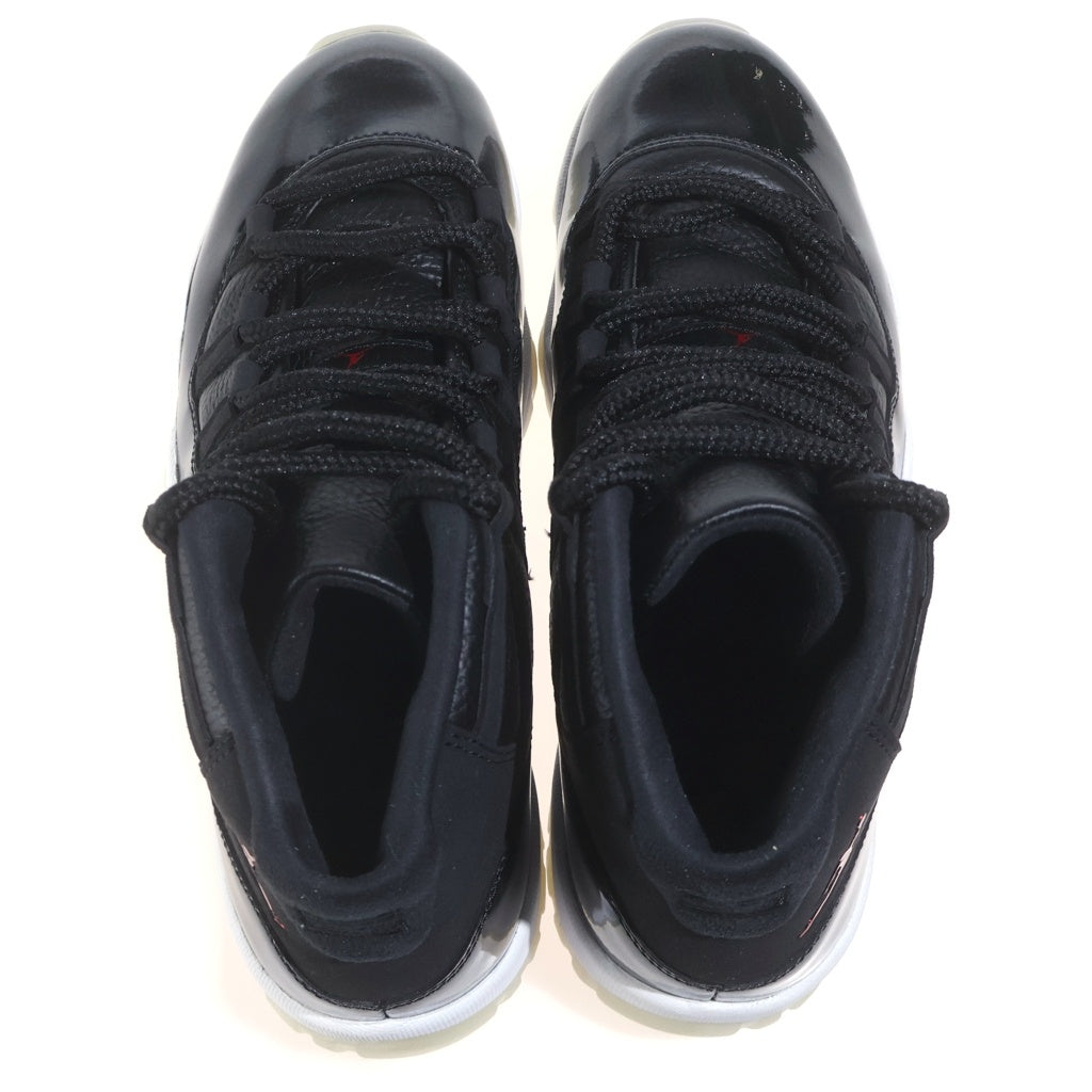 NIKE(ナイキ) 【観賞用 2015年製】 AIR JORDAN 11 RETRO 72-10 エアジョーダン11 レトロ ハイカットスニーカー ブラック US9.5/27.5cm 378037-002