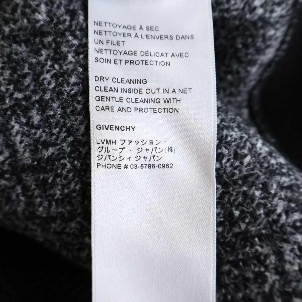 GIVENCHY(ジバンシィ) 4G Allover Crewneck Sweater オールオーバー クルーネック 長袖ニット セーター ブラック/ホワイト BM90H84Y9F