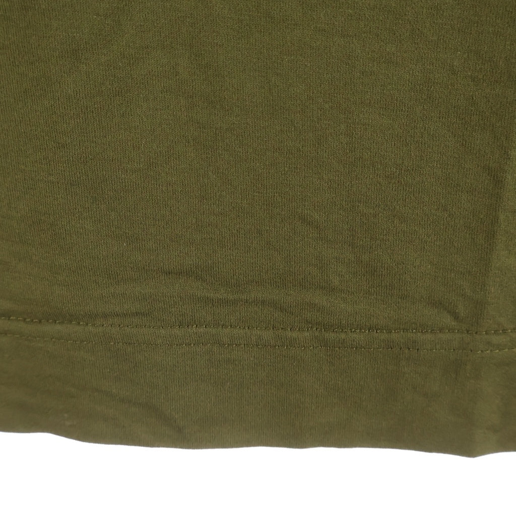 GIVENCHY(ジバンシィ) 21AW ロゴテープ スリムフィット クルーネック 半袖Tシャツ カットソー カーキ BM714Q3Y6B