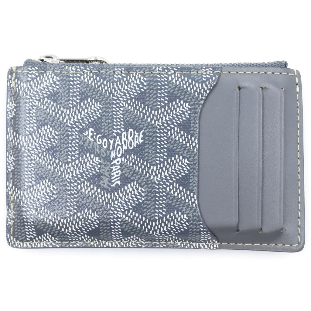 GOYARD(ゴヤール) ブルボン カード フラグメントケース 名刺入れ グレー シルバー金具