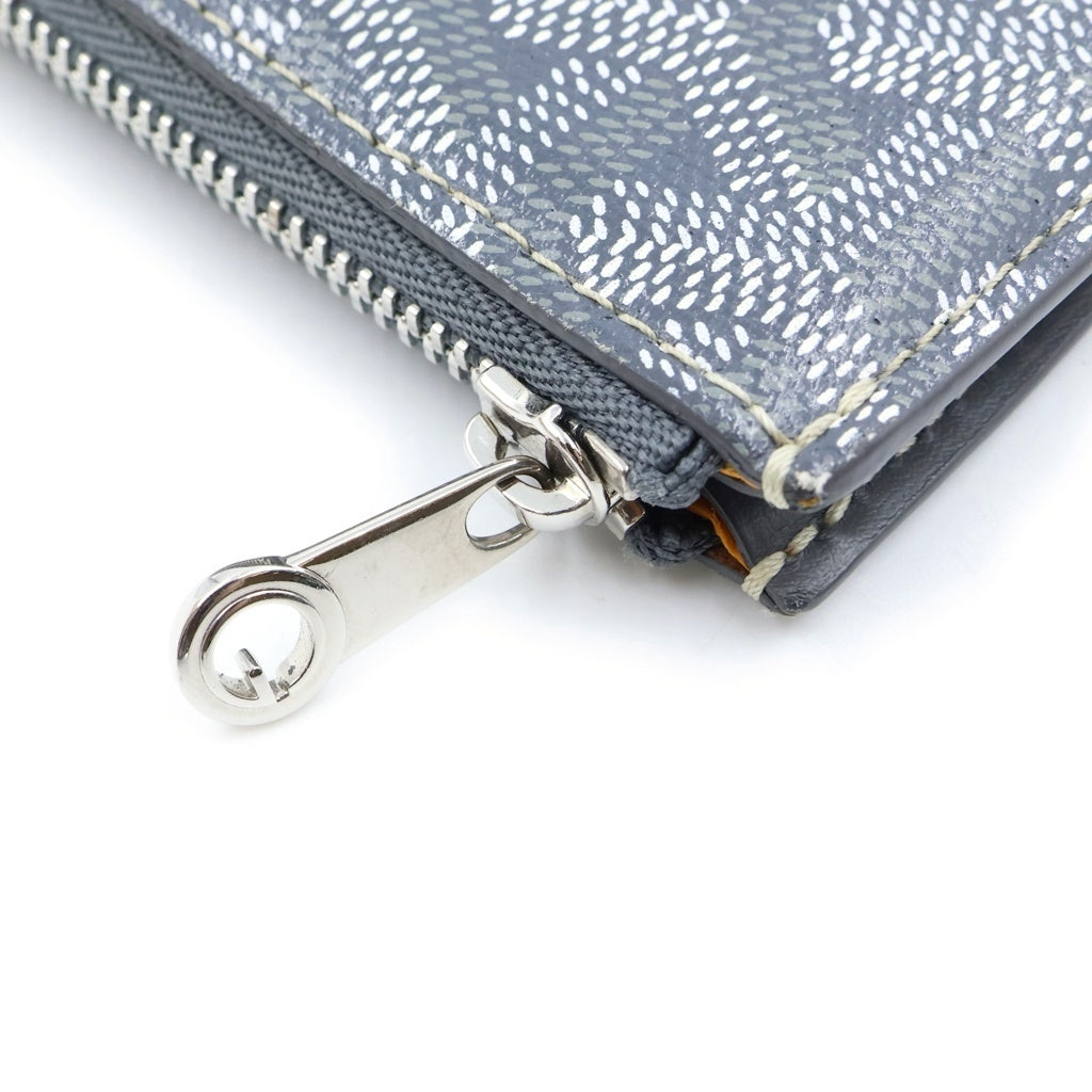 GOYARD(ゴヤール) ブルボン カード フラグメントケース 名刺入れ グレー シルバー金具