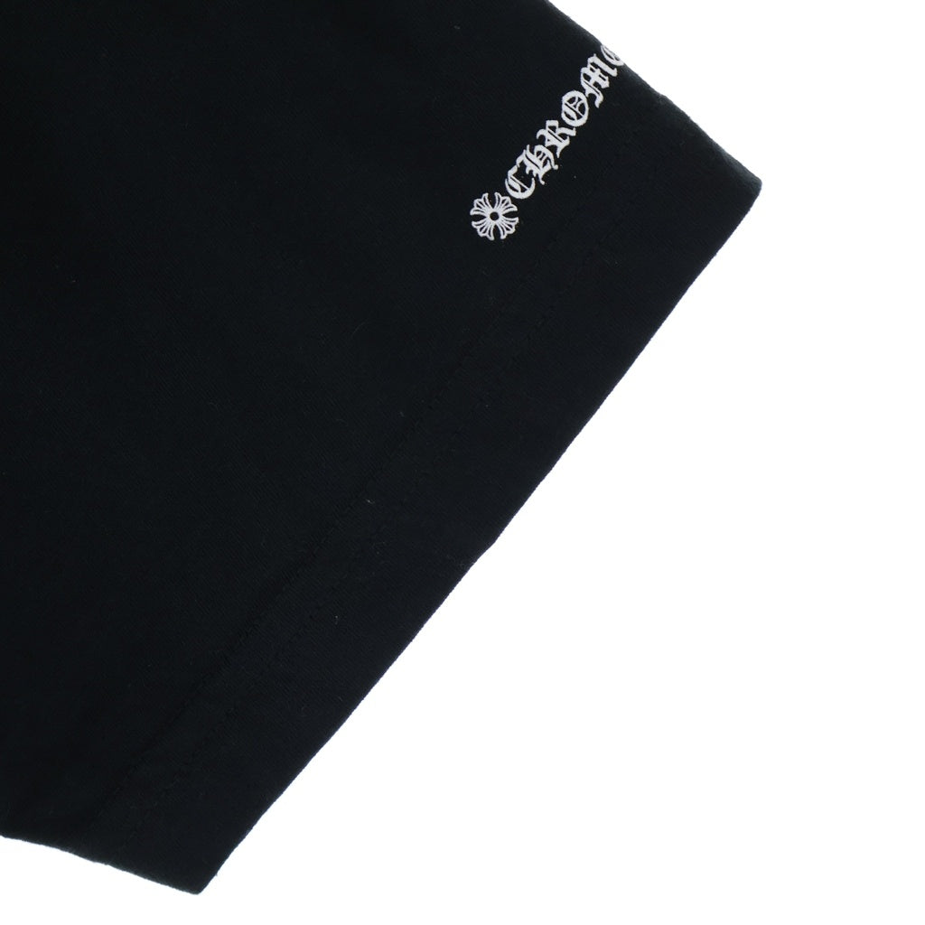CHROME HEARTS(クロムハーツ) HORSESHOE S/S TEE ホースシュープリント ポケット半袖Tシャツ カットソー ブラック