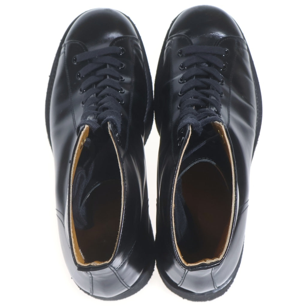 REGULATION Yohji Yamamoto MEN(レギュレーションヨウジヤマモトメン) Demi Boots デミブーツ ハイカットレザーブーツ シューズ ブラック HN-E53-764-173