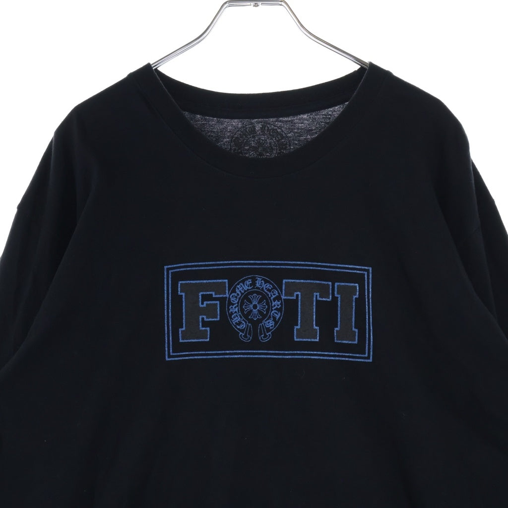 CHROME HEARTS(クロムハーツ) FOTI MAHALIA L/S Tee フォティ マハリア アームフローラル長袖Tシャツ ブラック