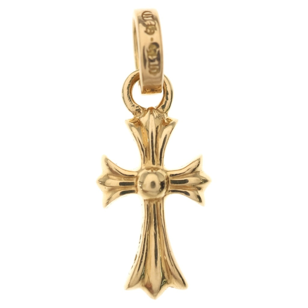 CHROME HEARTS(クロムハーツ) 22K CRS BBYFAT P/DIA ベイビーファットクロス PAVEダイヤ ペンダントトップ ゴールド BCA035
