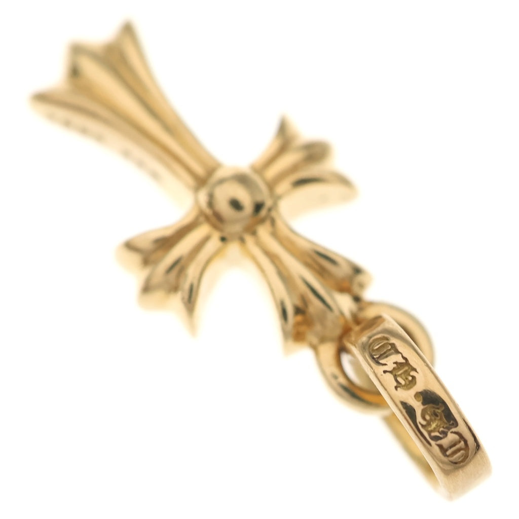 CHROME HEARTS(クロムハーツ) 22K CRS BBYFAT P/DIA ベイビーファットクロス PAVEダイヤ ペンダントトップ ゴールド BCA035