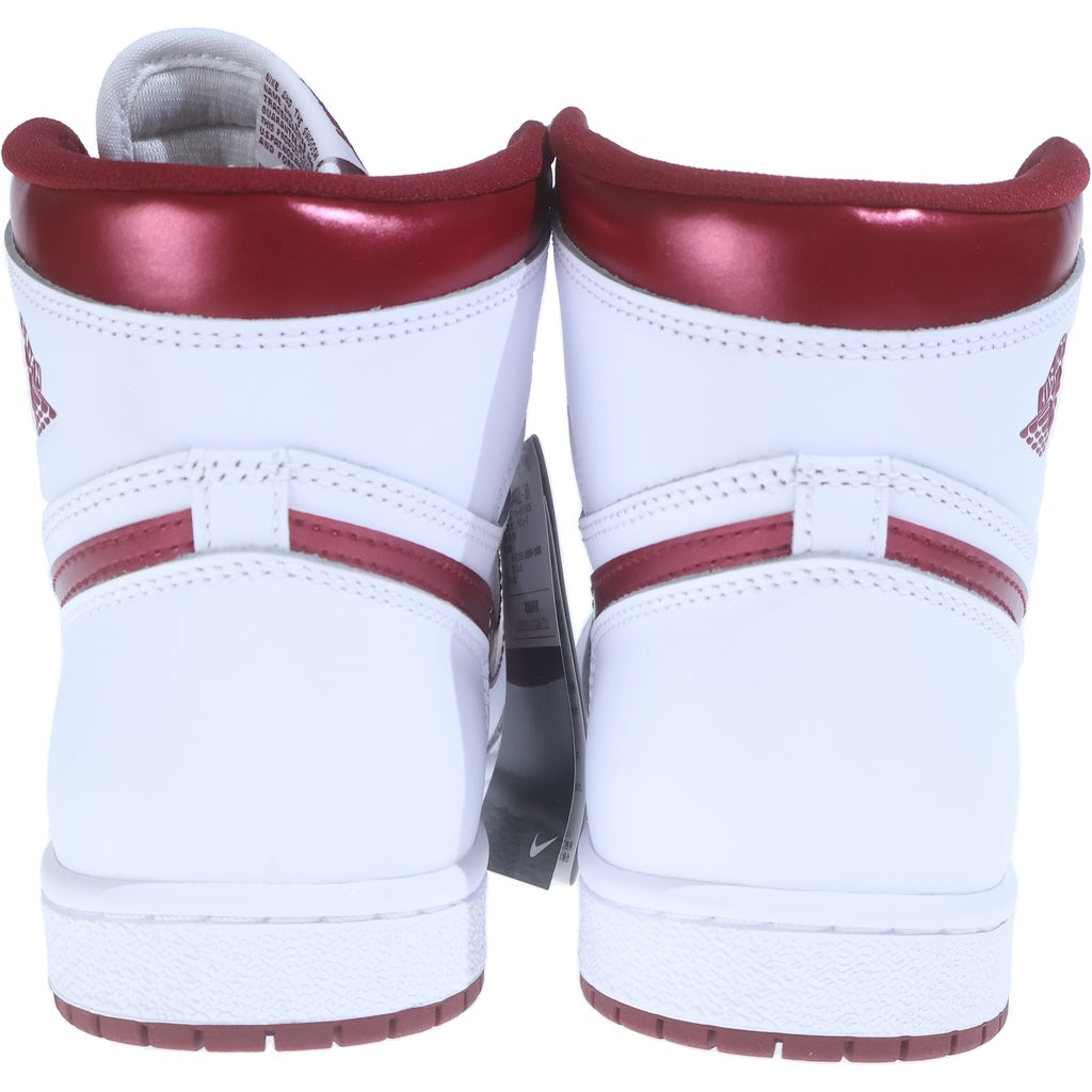 NIKE(ナイキ) AIR JORDAN 1 HIGH 85 Metallic Burgundy エアジョーダンワン メタリックバーガンディ ハイカットスニーカー ホワイト US10/28.0cm BQ4422-161