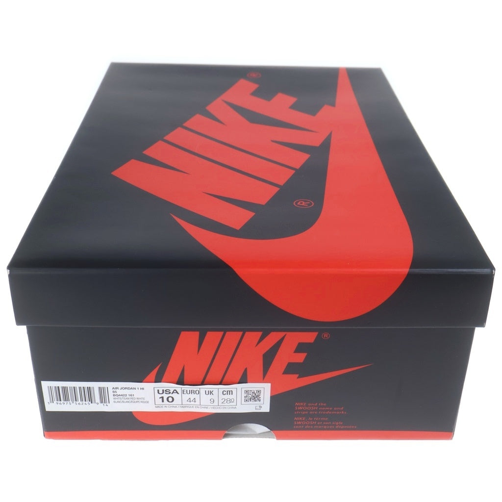 NIKE(ナイキ) AIR JORDAN 1 HIGH 85 Metallic Burgundy エアジョーダンワン メタリックバーガンディ ハイカットスニーカー ホワイト US10/28.0cm BQ4422-161