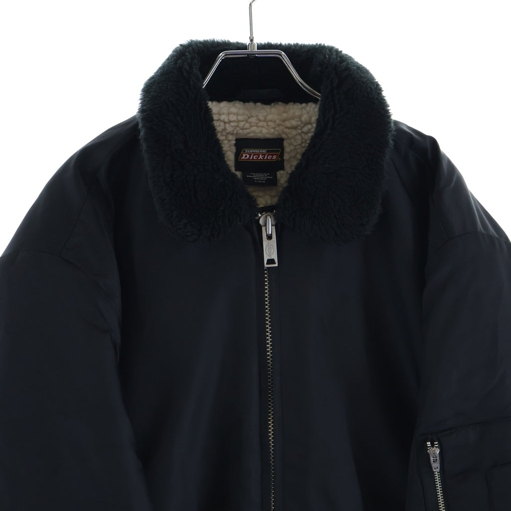 SUPREME(シュプリーム) 23AW ×DICKIES Fur Collar Bomber Jacket ディッキーズ ファーカラー ボンバージャケット ブラック