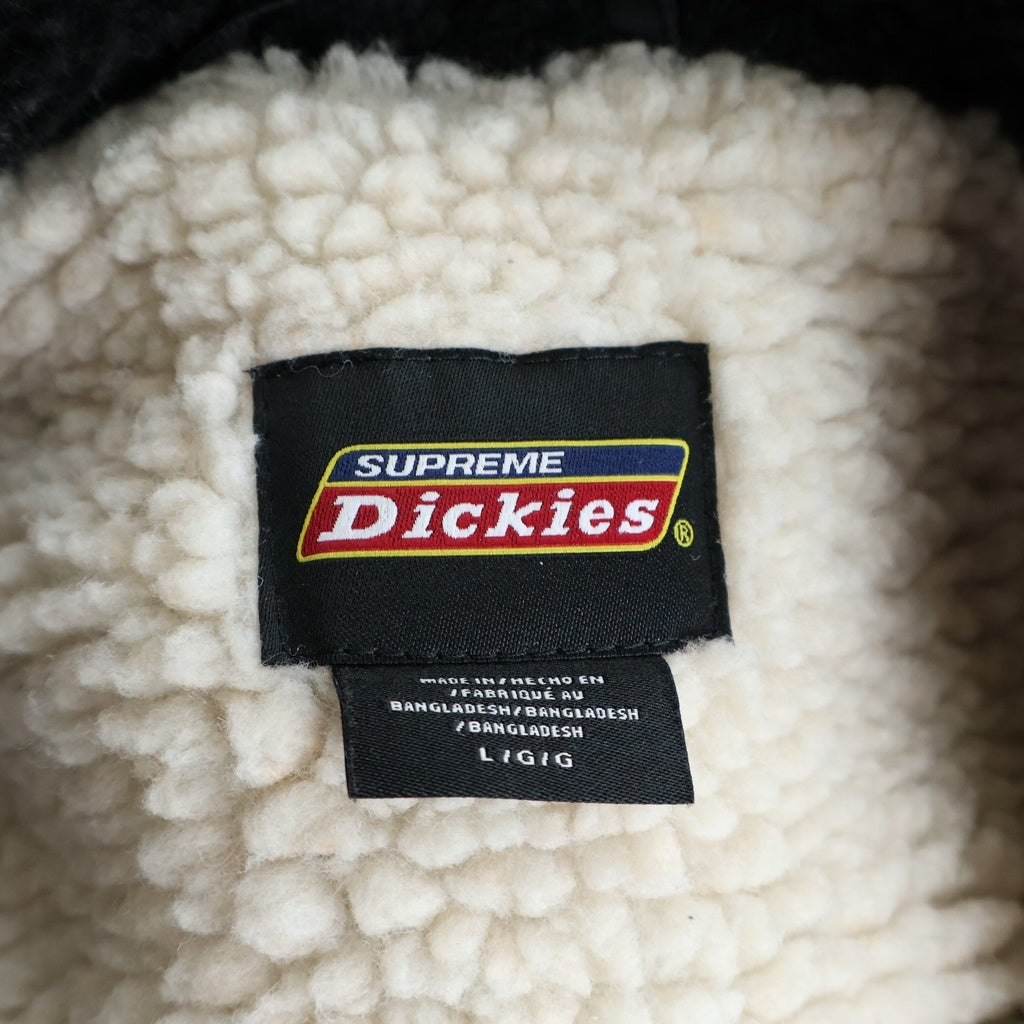 SUPREME(シュプリーム) 23AW ×DICKIES Fur Collar Bomber Jacket ディッキーズ ファーカラー ボンバージャケット ブラック