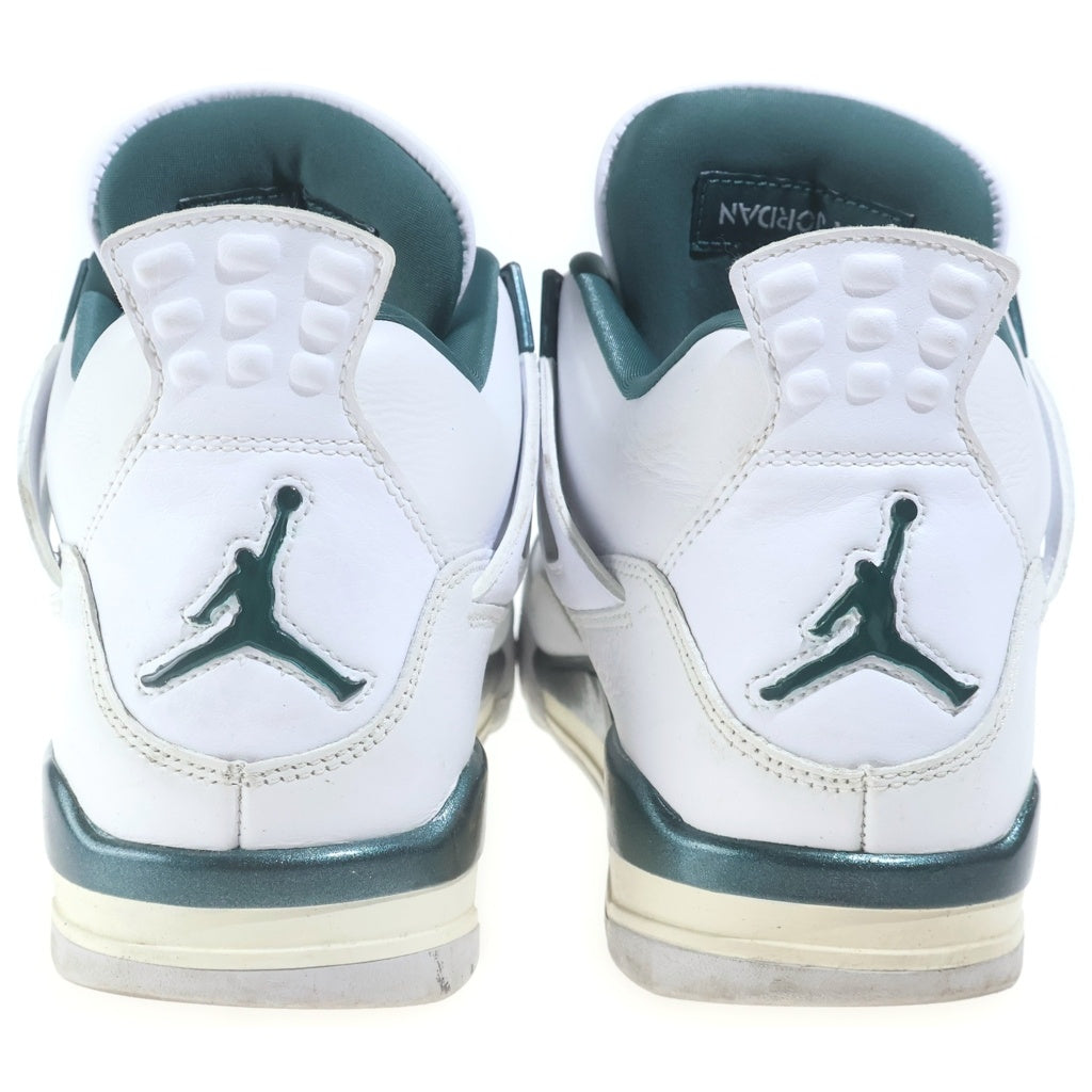 NIKE(ナイキ) AIR JORDAN 4 RETRO OXIDIZED GREEN エアジョーダン4 レトロ オキシダイズドグリーン ハイカットスニーカー ホワイト/グリーン US9.5/27.5cm FQ8138-103